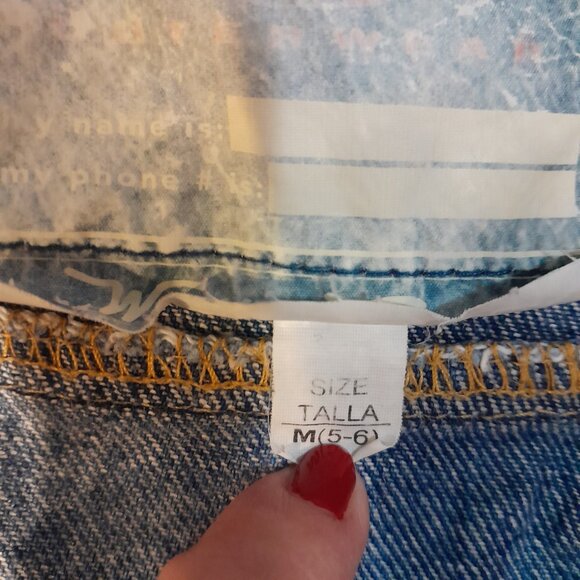 Kids M 5-6 Unisex Weather Tamer Denim Jacket - Picture 6 of 7